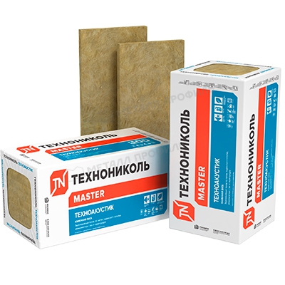 Теплоизоляционные плиты ТЕХНОАКУСТИК 1200х600х50 мм (0.432 куб.м) ― заказать в Кемерово по доступным ценам.